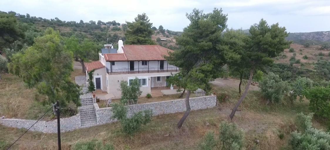 Olea Escape Villa In An Olive Estate Гитион Экстерьер фото