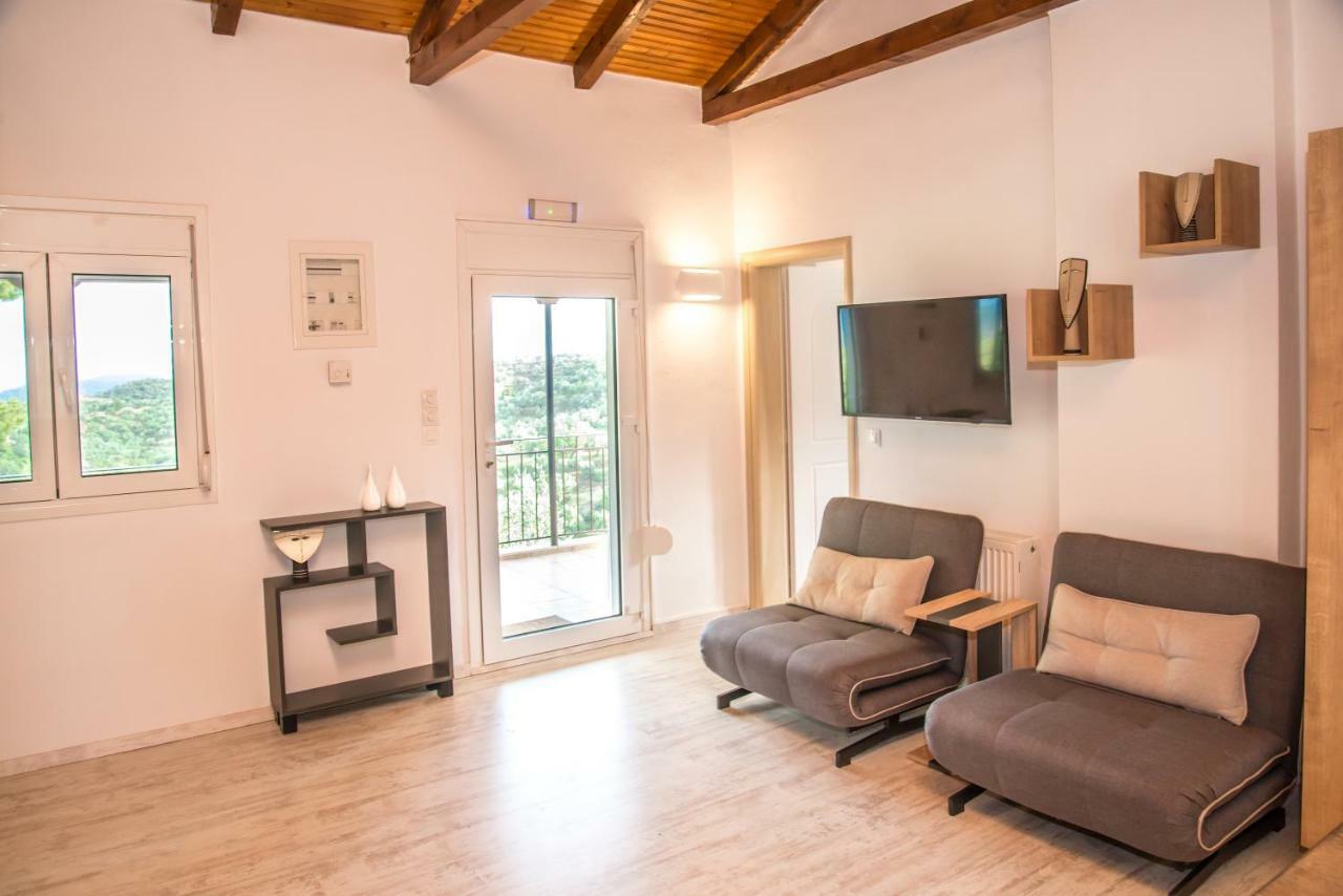 Olea Escape Villa In An Olive Estate Гитион Экстерьер фото